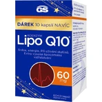 GS Co-enzym Lipo Q10 60 mg, 60 + 10 capsules