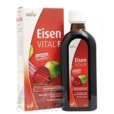 Hűbner Eisen VITAL F vruchten- en plantenextract 250 ml