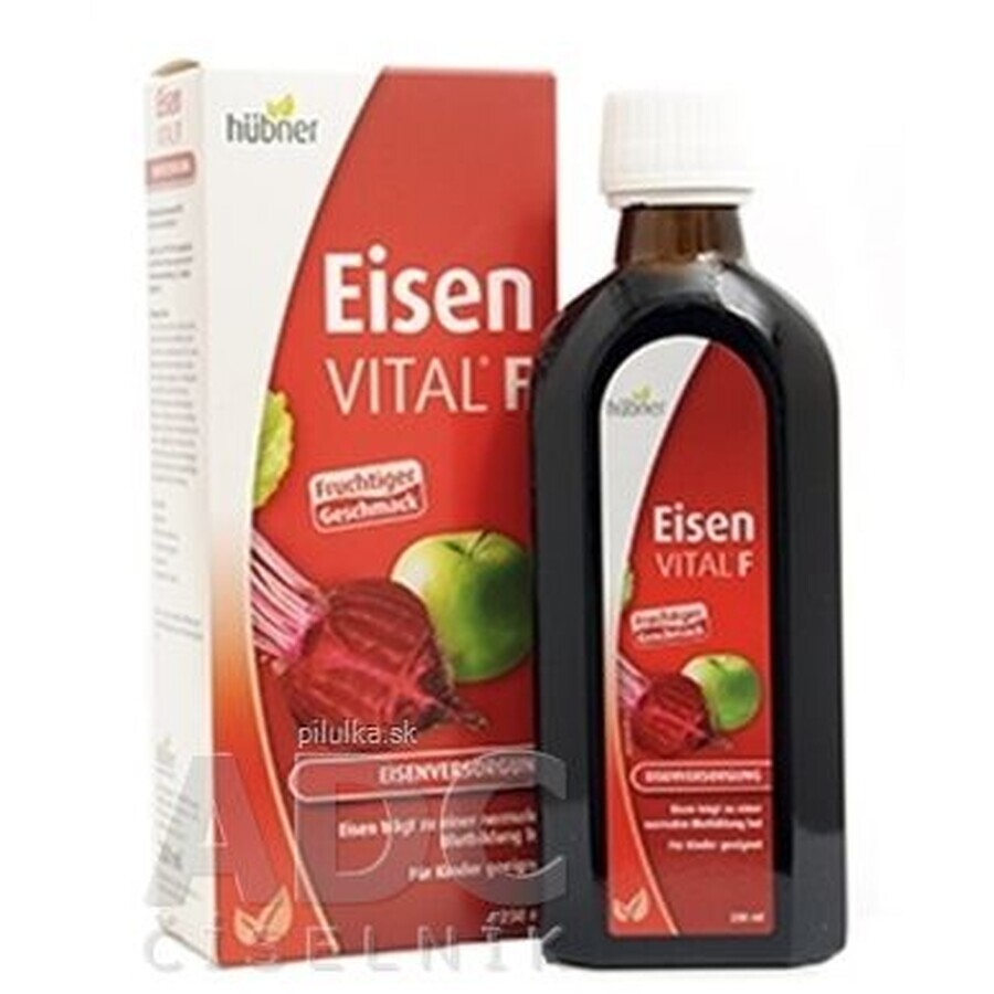 Hűbner Eisen VITAL F vruchten- en plantenextract 250 ml