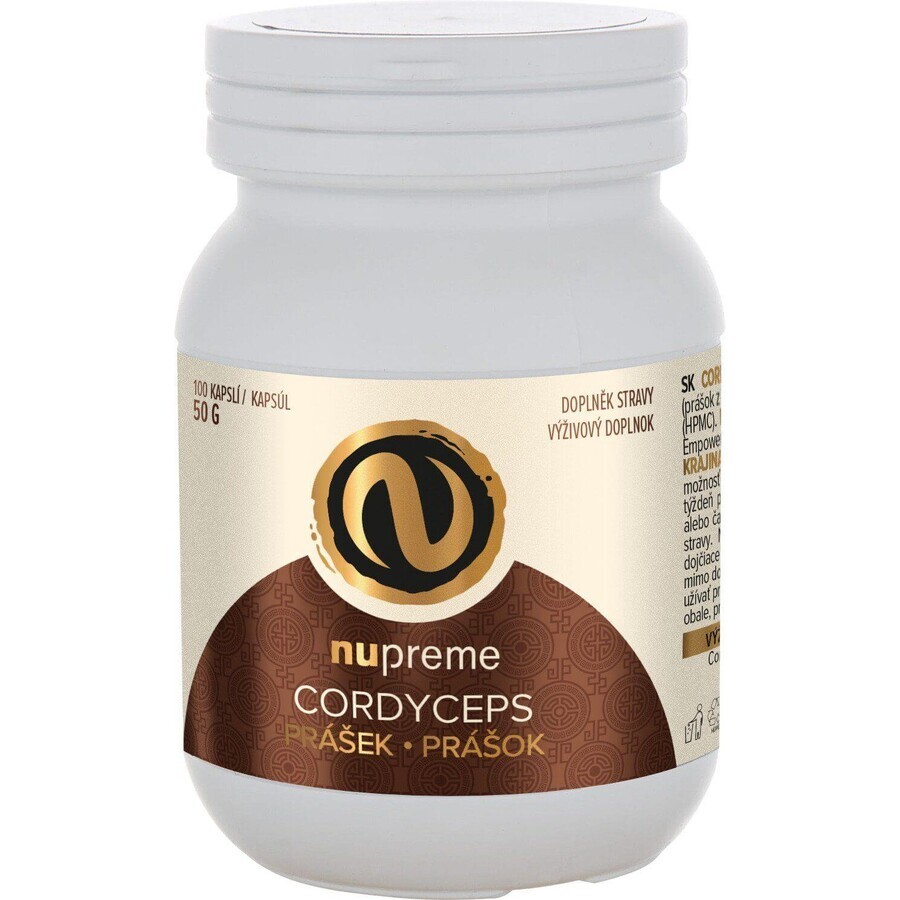 Nupreme Cordyceps Biomassa 100 capsules