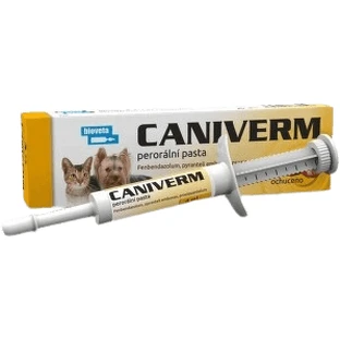 Caniverm orale pasta voor honden en katten 4 ml