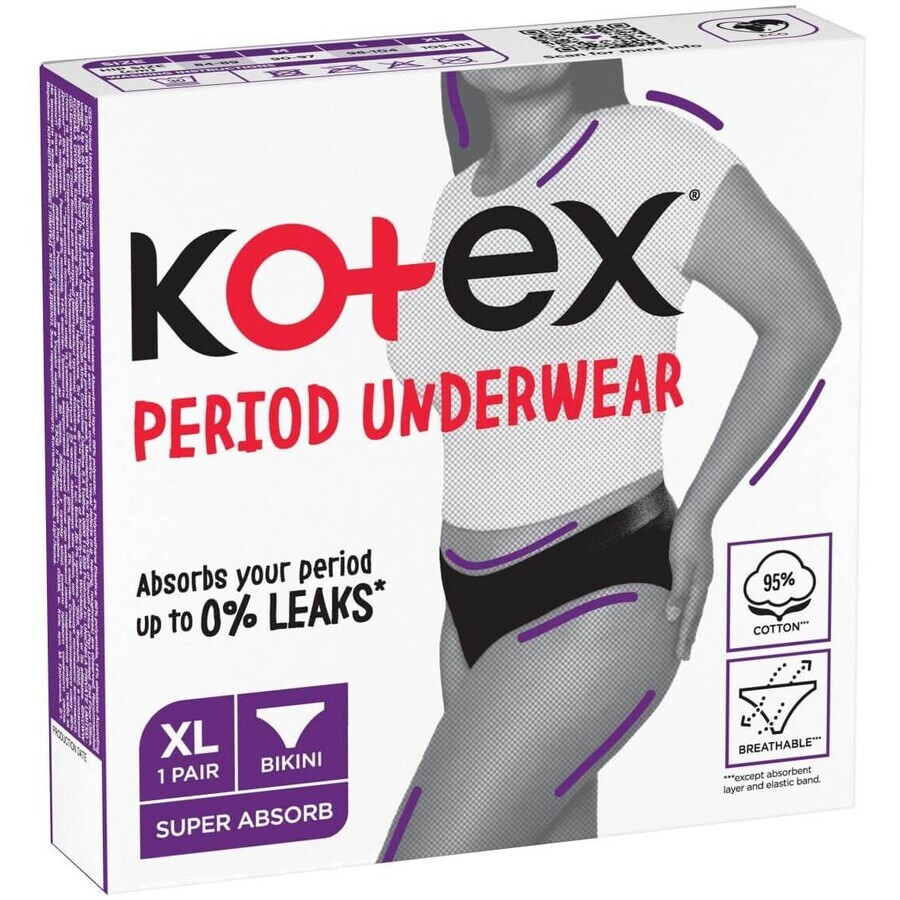 Kotex® Menstruatie Ondergoed XL