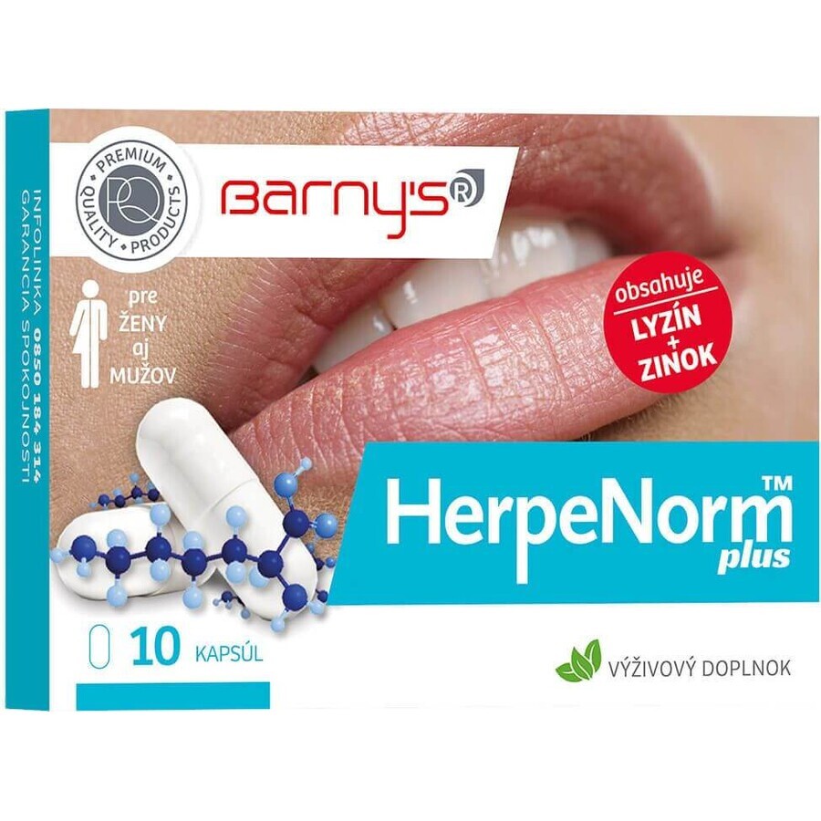 Barny's HerpeNorm plus 10 capsules