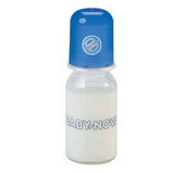 Glass feeding bottle, 125 ml, Baby Nova