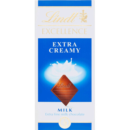 Lindt Excellence extra melkchocolade 100 g