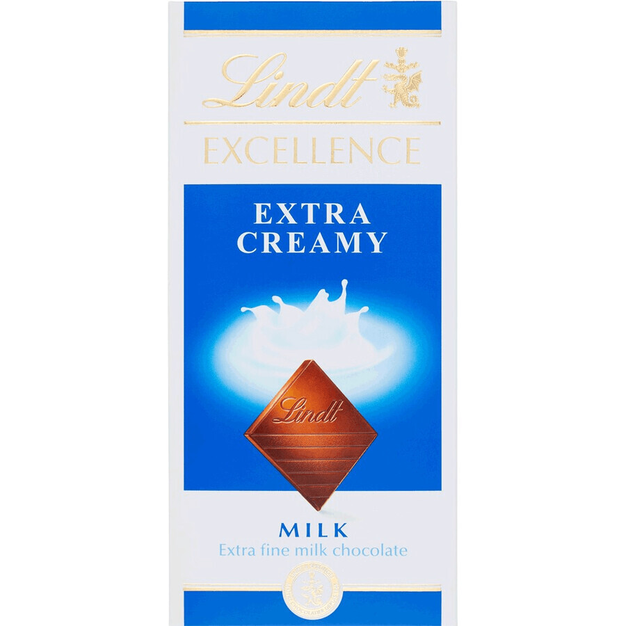 Lindt Excellence extra melkchocolade 100 g