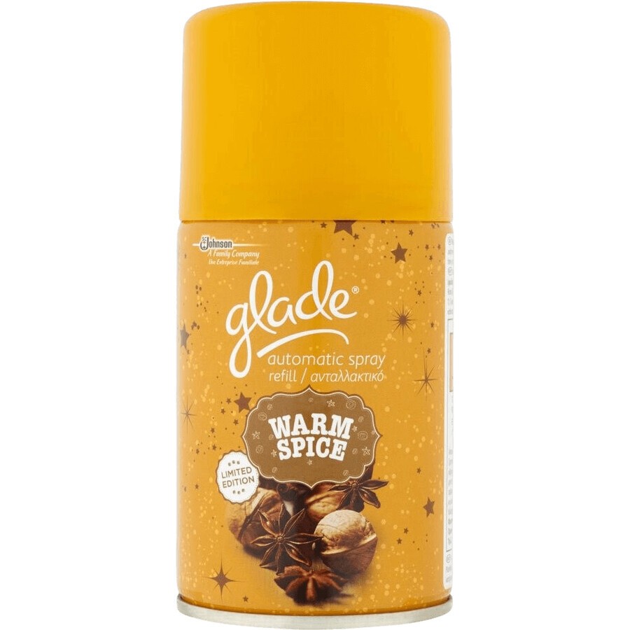 Glade Warm Spice automatische luchtverfrisser - vervangingspatroon 269 ml