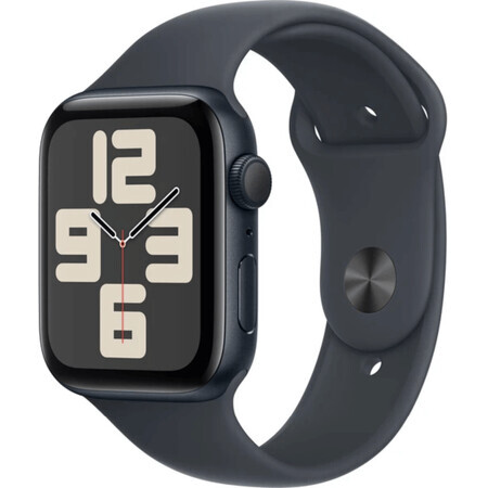 Apple Watch SE GPS 40 mm Midnight aluminium behuizing met Midnight sportband - M/L