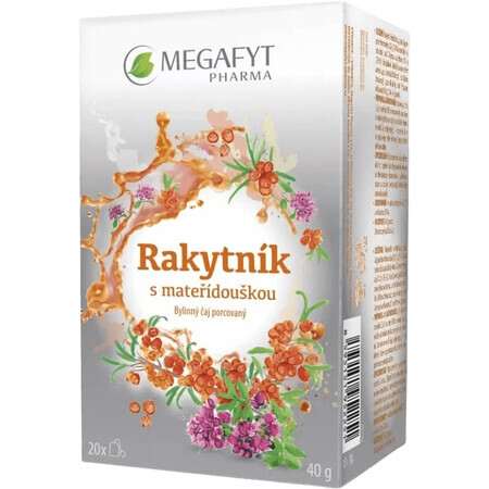 Megafyt duindoorn met duizendblad 20 x 2 g