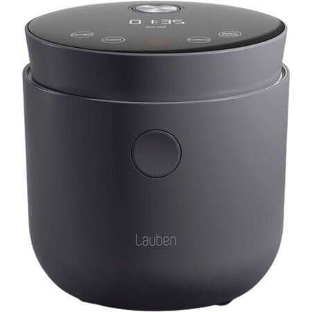 Lauben Low Sugar Rice Cooker 1500AT Cuociriso, nero