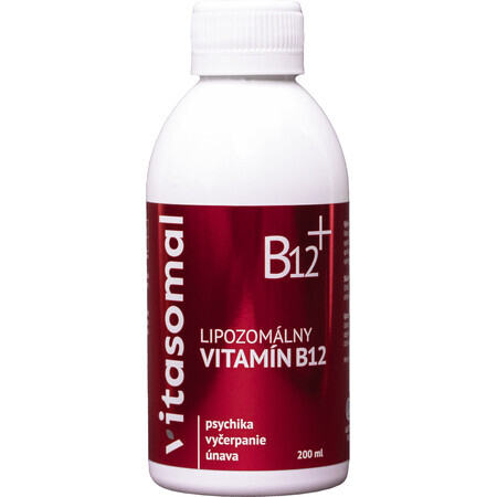 Vitasomale Liposomale Vitamine B12 zonder conserveringsmiddelen 200 ml