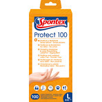 Spontex wegwerphandschoenen Protect L 100 stuks