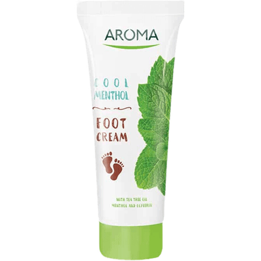 Cremă pentru picioare Aroma Cool Menthol 75 ml