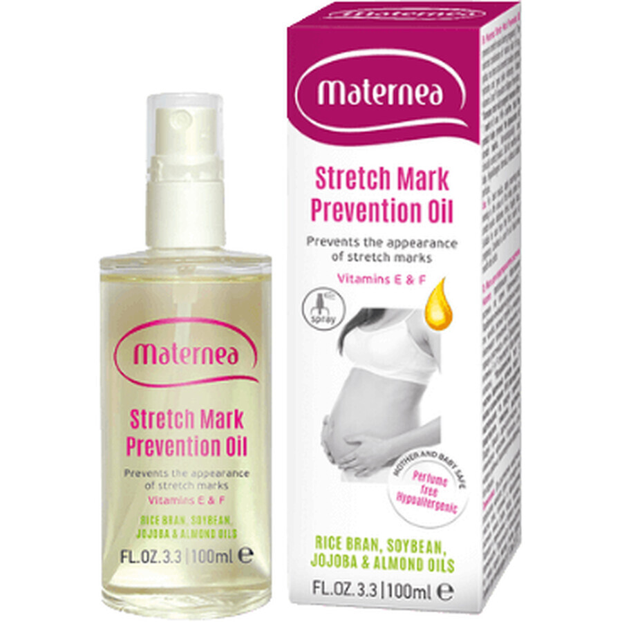 Maternea Stretch Marks Preventie Olie 100 ml