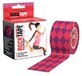 RockTape Design kinesiologische tape - roze agryle 5 m