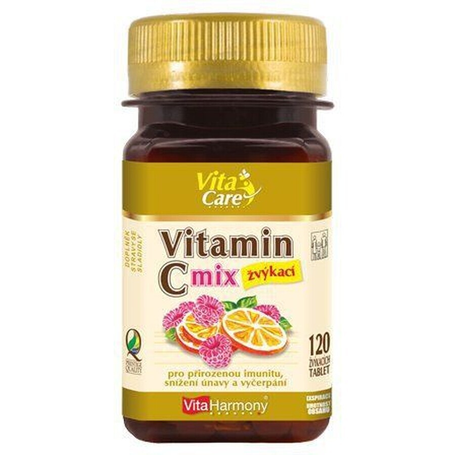 VitaHarmony Vitamine C 100 mg MIX 120 comprimés