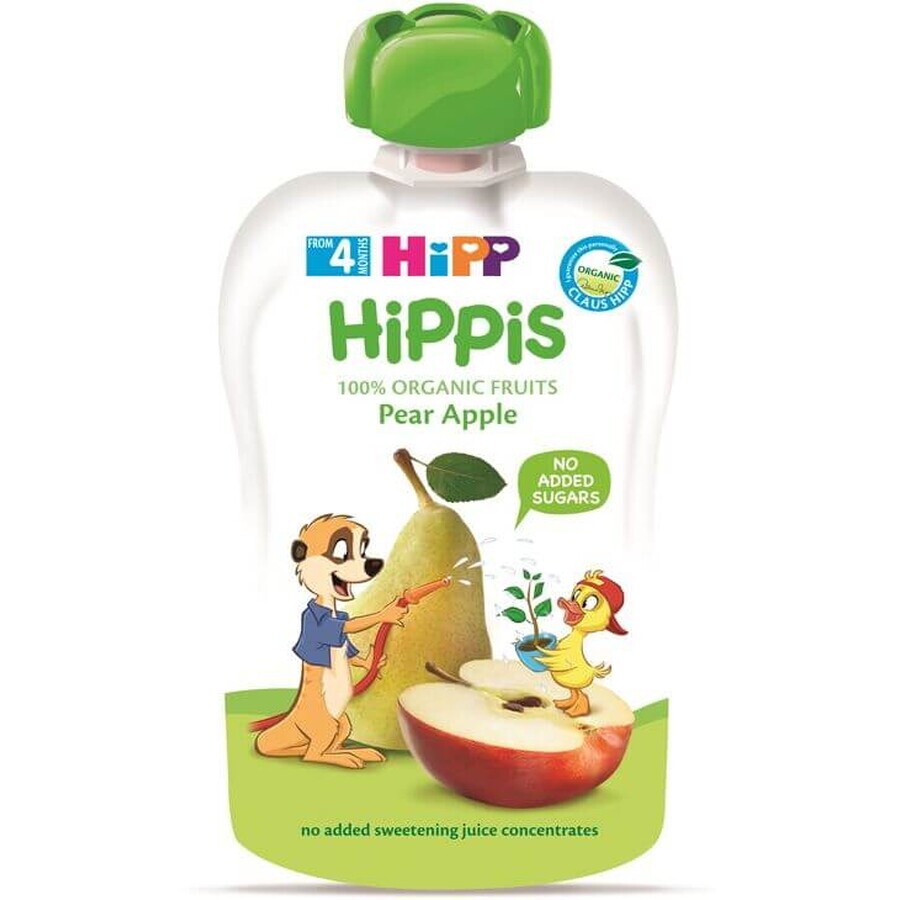 HiPP ORGANIC HiPP Hippis 100% fruit Peer Appel 100 g