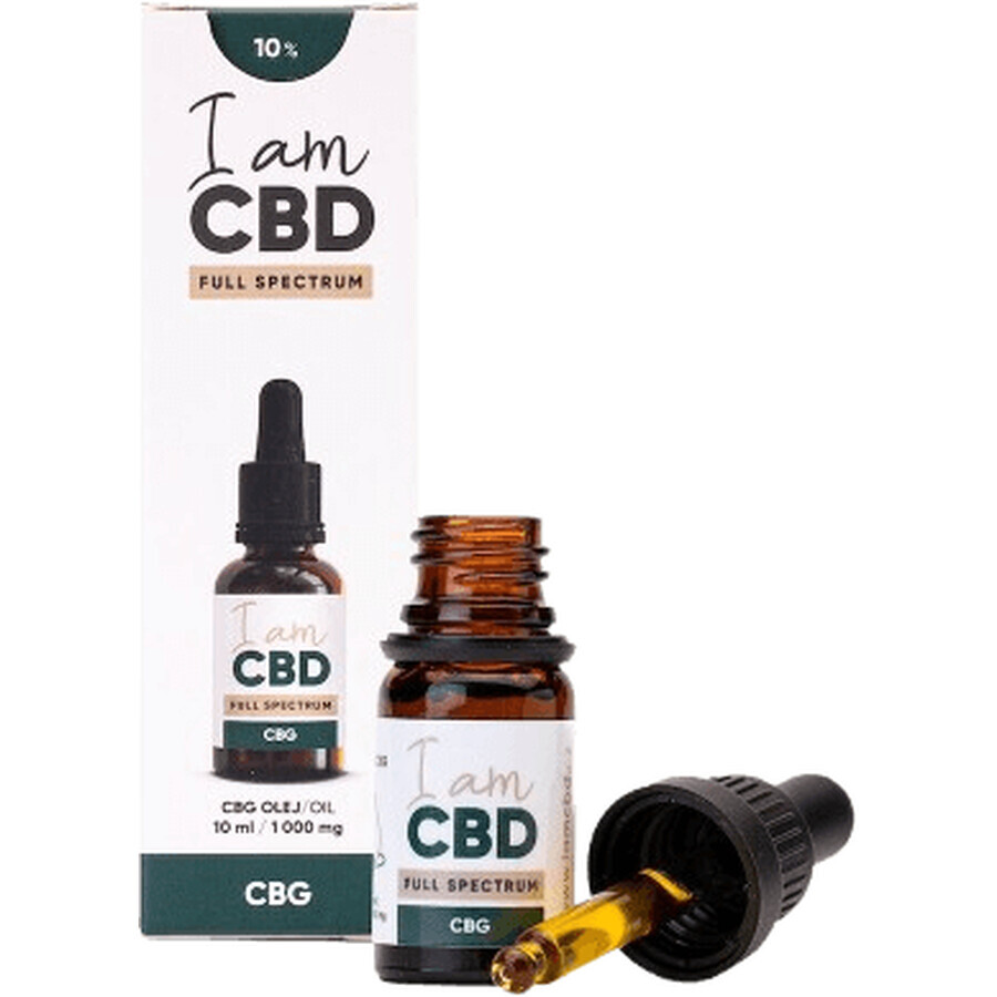 Ik ben CBD Full Spectrum CBG hennepolie 10% original 10 ml