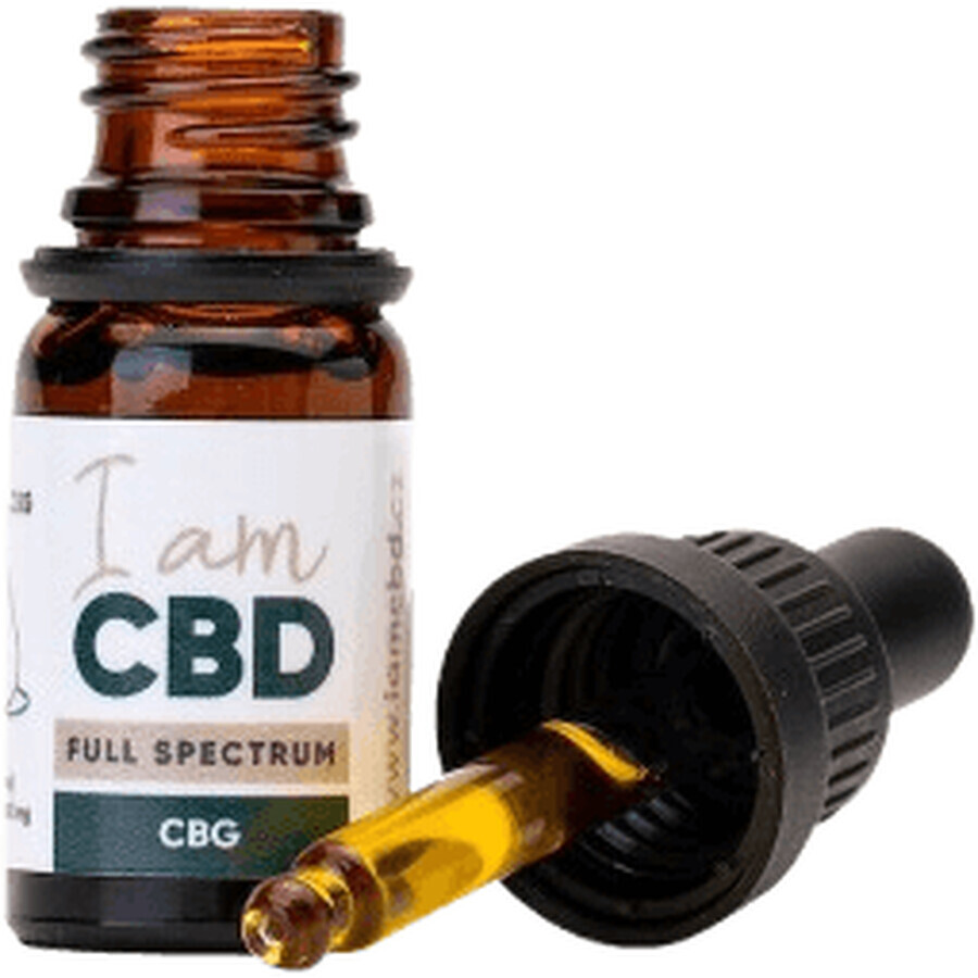 Ik ben CBD Full Spectrum CBG hennepolie 10% original 10 ml