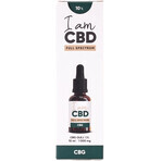 Ik ben CBD Full Spectrum CBG hennepolie 10% original 10 ml