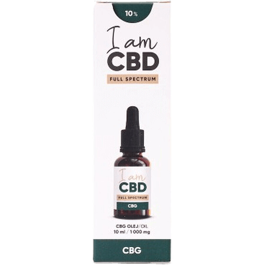 Ik ben CBD Full Spectrum CBG hennepolie 10% original 10 ml