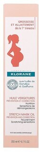 Klorane Maman Huile Huidstriemen Olie voor Huidstriemen 200 ml