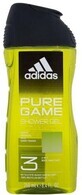 Adidas Pure Game 3in1 douchegel voor lichaam, haar en huid 250 ml