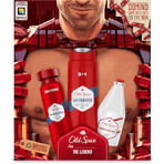 Old Spice Ironman per uomo: set con deodorante spray, gel doccia e dopobarba Whitewater al fresco sapore di Whitewater