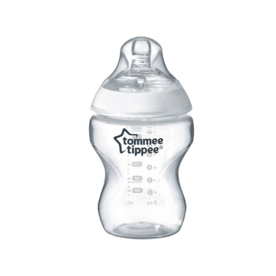 PP-Flasche mit Silikonsauger Closer to Nature, +0 Monate, 150 ml, Tommee Tippee