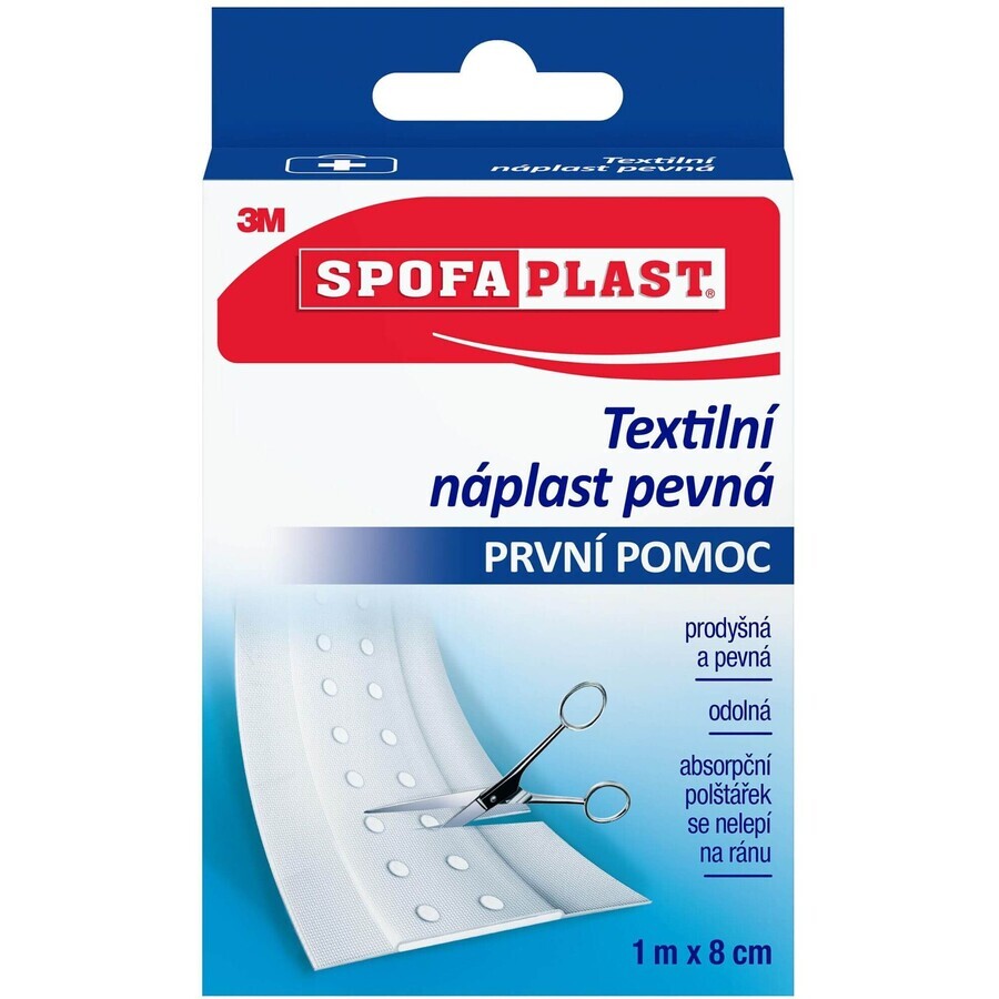 Spofaplast Spofaplast Stevige structuur 8 cm x 1 m