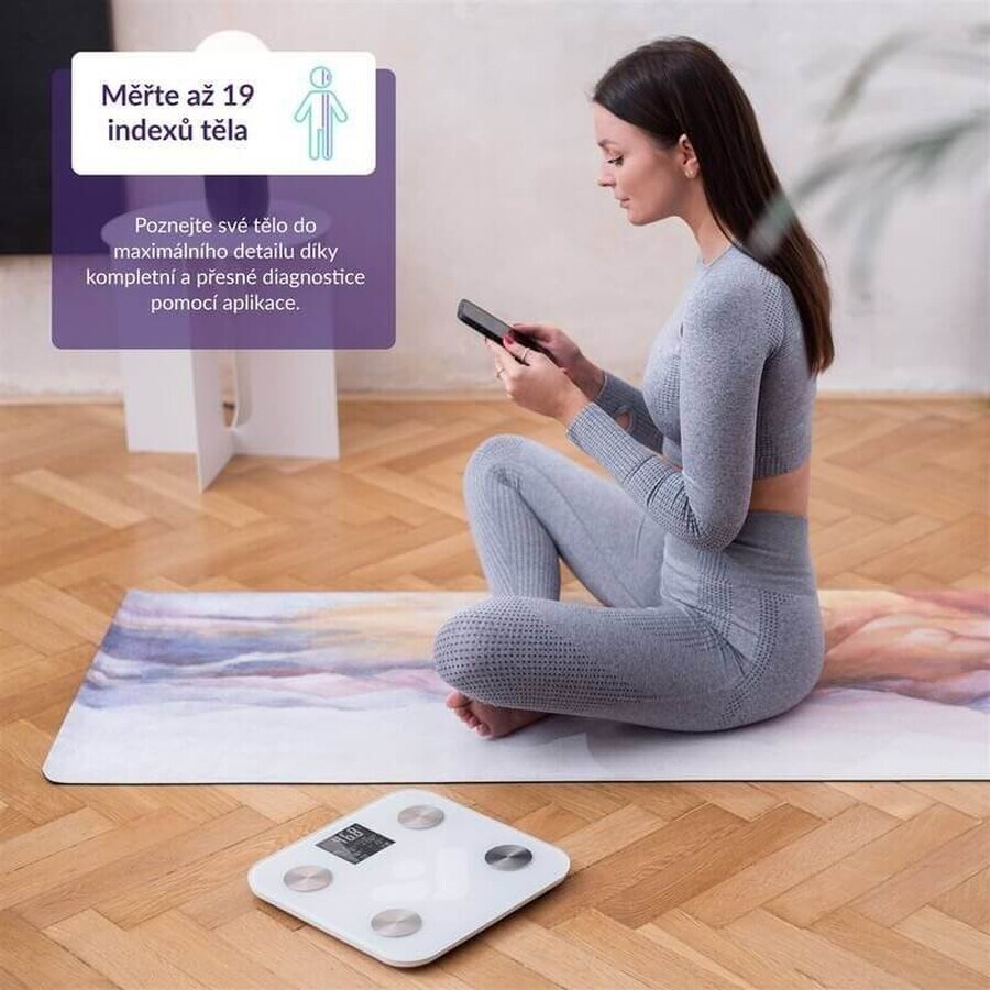 TrueLife FitScale W6 BT Bluetooth personenweegschaal