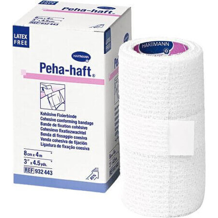 Hartmann PEHA-HAFT elastiek 8cmx4m