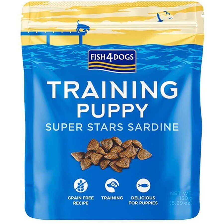 Fish4Dogs Welpentraining Palme Sardine 150 g