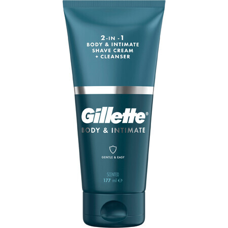 Gillette Intiem 2in1 Gillette Intiem scheren en wassen 177 ml