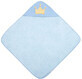 ROYAL BABY zachte handdoek met kap ROYAL BABY blauw, 85 x 85 cm