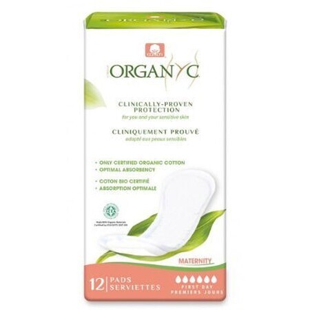 Organyc Pads postpartum