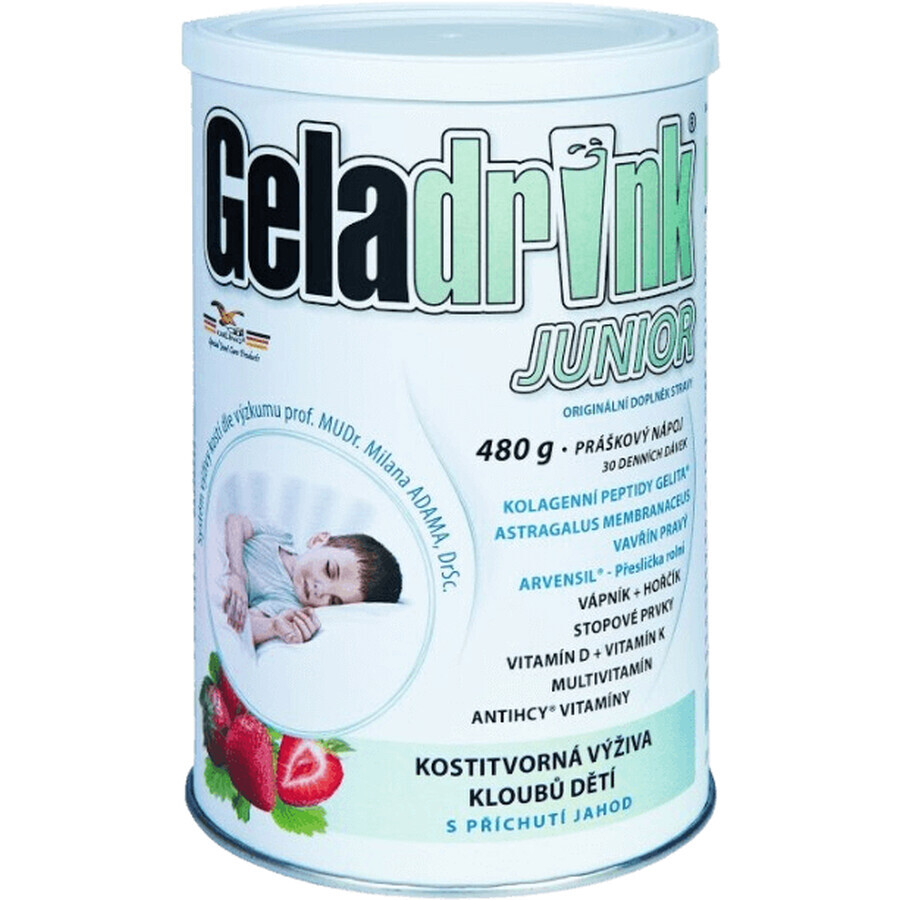 Geladrink Junior Aardbei 480 g