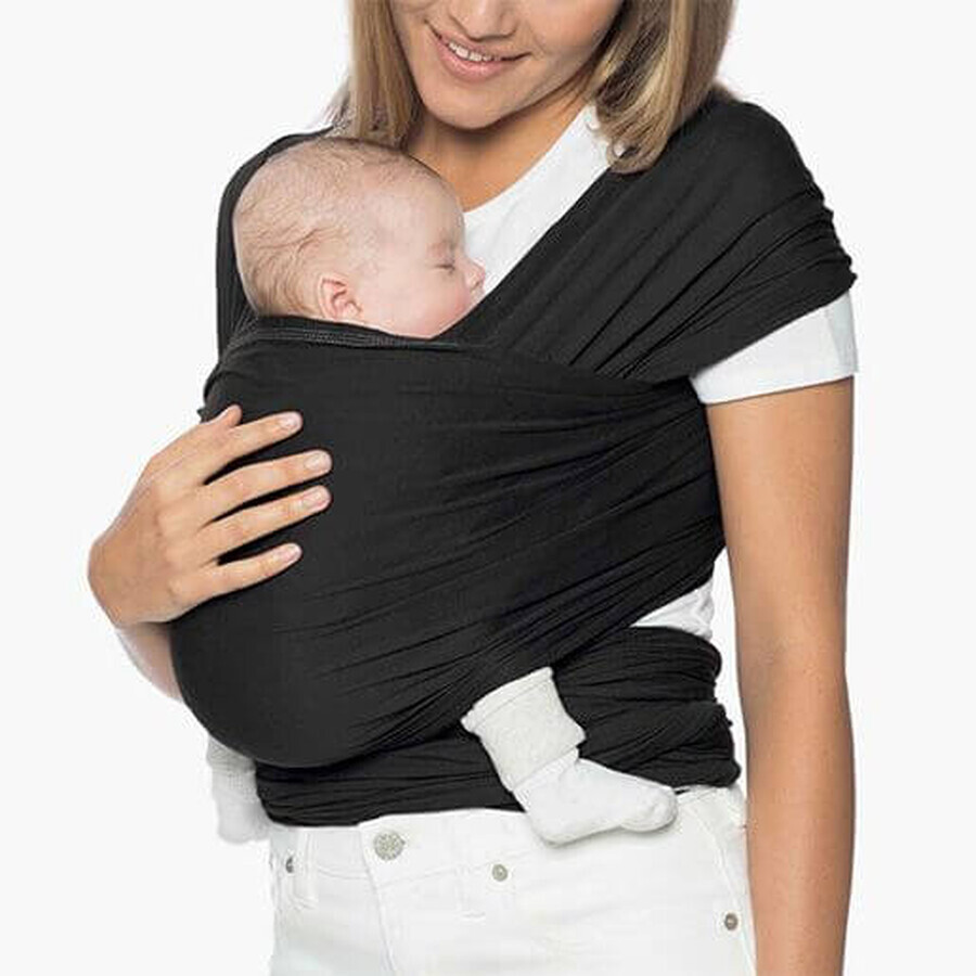 Ergobaby Pure zwarte aura draagsjaal