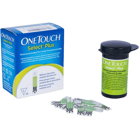 OneTouch Select Plus teststrips 50 stuks