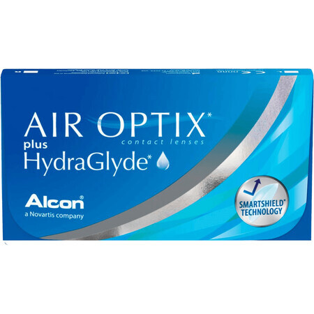 Alcon AIR OPTIX® plus HydraGlyde® +1,00 dpt, 6 st.