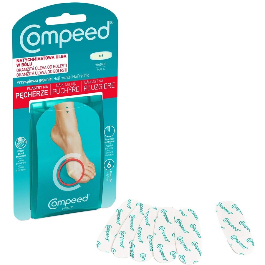 Compeed Plasture kleine blister 6 stuks