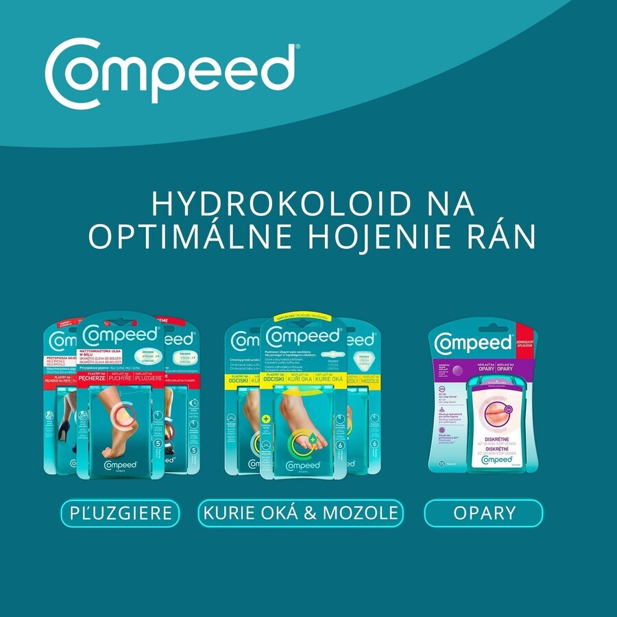 Compeed Plasture kleine blister 6 stuks