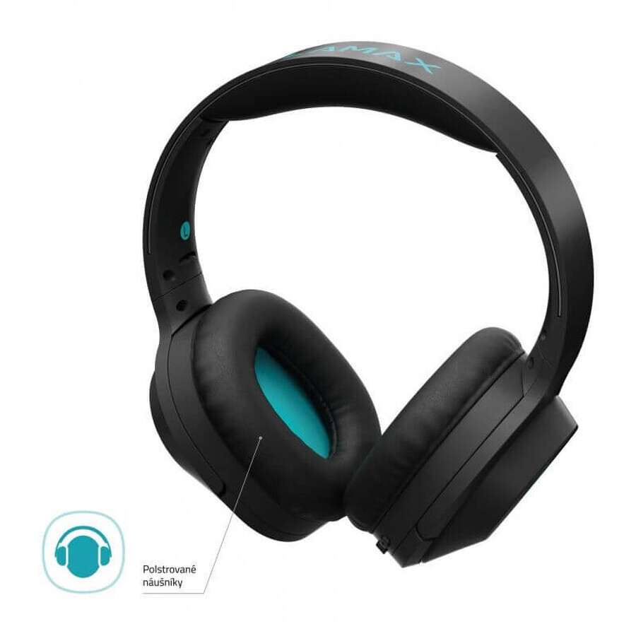 Auriculares inalámbricos LAMAX Muse2, negros