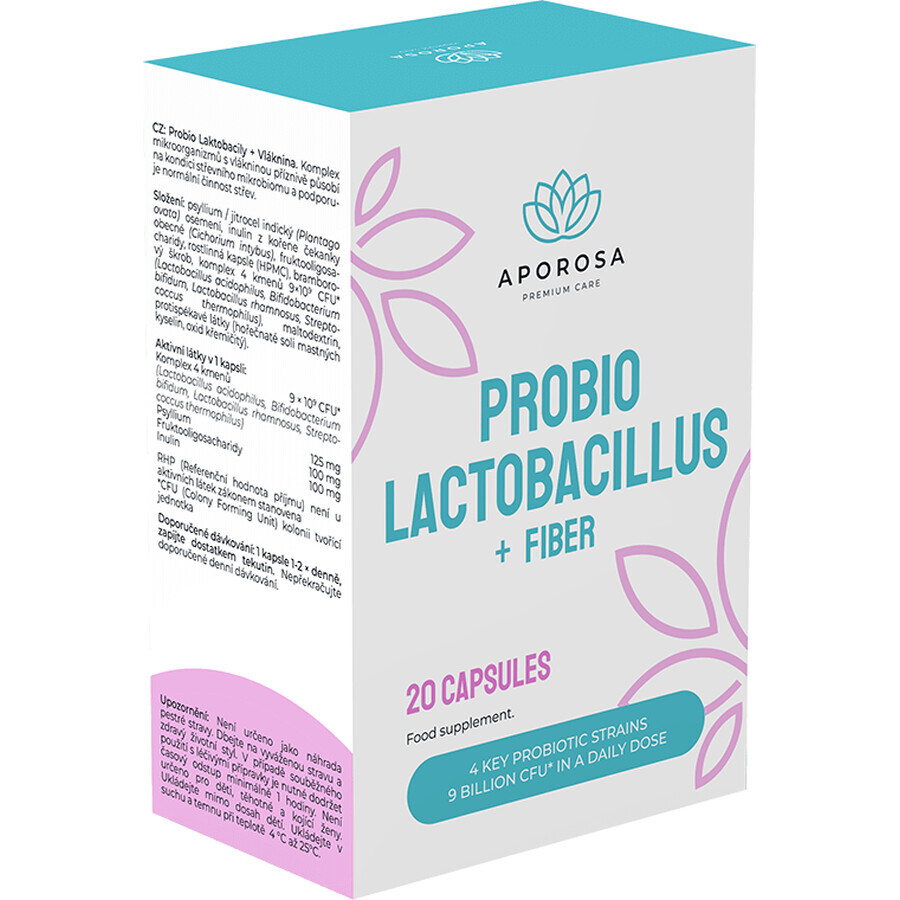 Aporosa Probio Lactobacillen 20 capsules