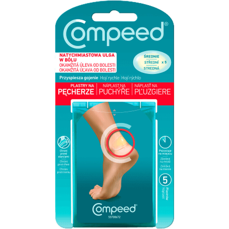 Compeed Plasture medium blister 5 stuks