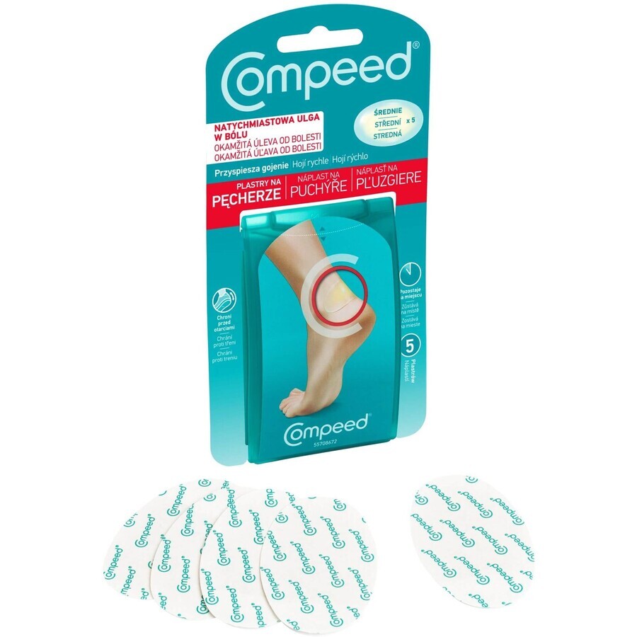 Compeed Plasture medium blister 5 stuks