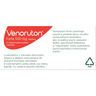 Venoruton Forte 500mg 60 tabletten