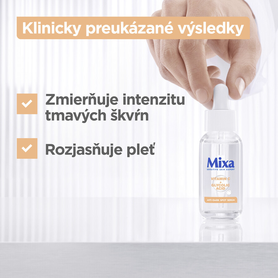 Mixa Sensitive Skin Expert serum tegen pigmentvlekken 30 ml