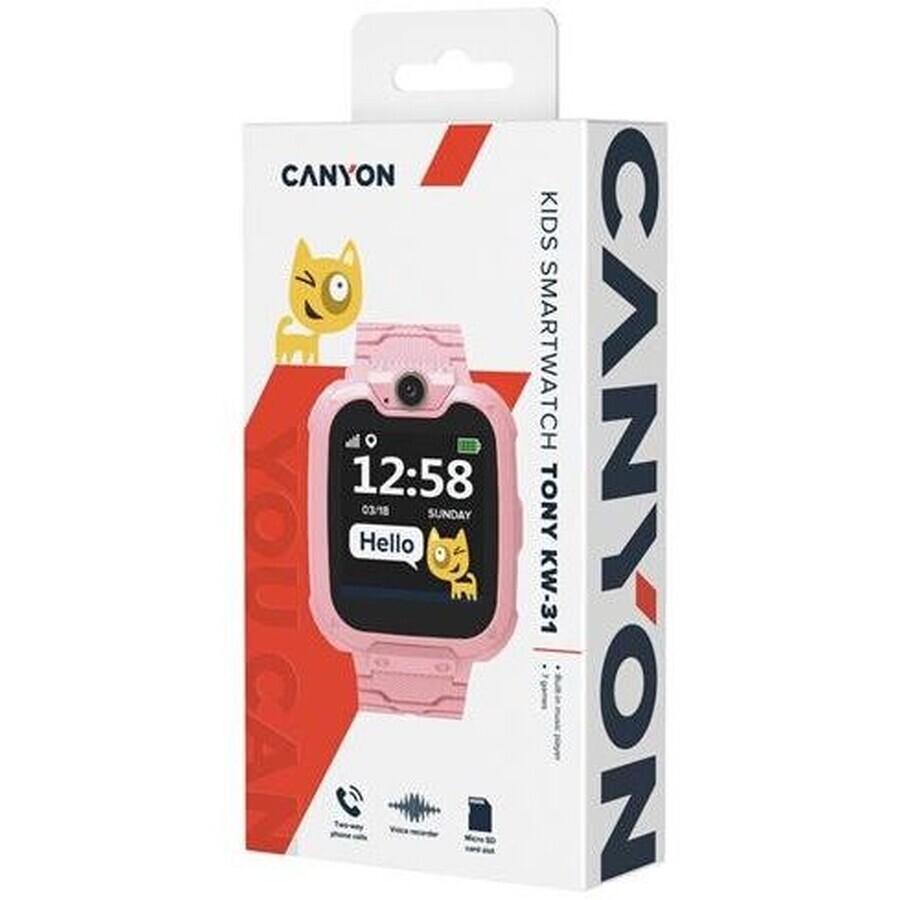 Canyon Kinderhorloge Tony CNE-KW31RR roze