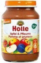 Holle biologische baby snack Appels en pruimen 190 g